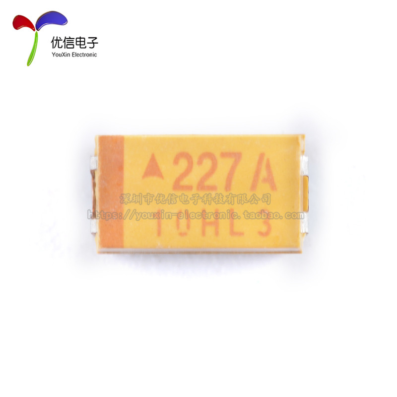 原装正品 贴片钽电容 6032C 220uF(227)±20% 10V TAJC227M010RNJ - 图1