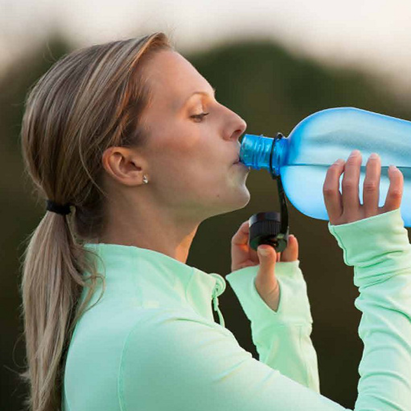 nalgene进口运动水杯大容量便携塑料户外男女夏天健身水壶1000ml - 图1