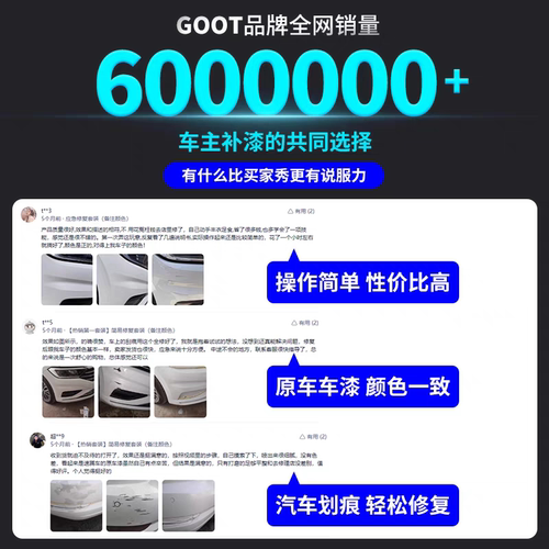 标致307汽车漆面刮划痕修复自喷漆补漆笔莱茵灰水晶银珠光黑 - 图3