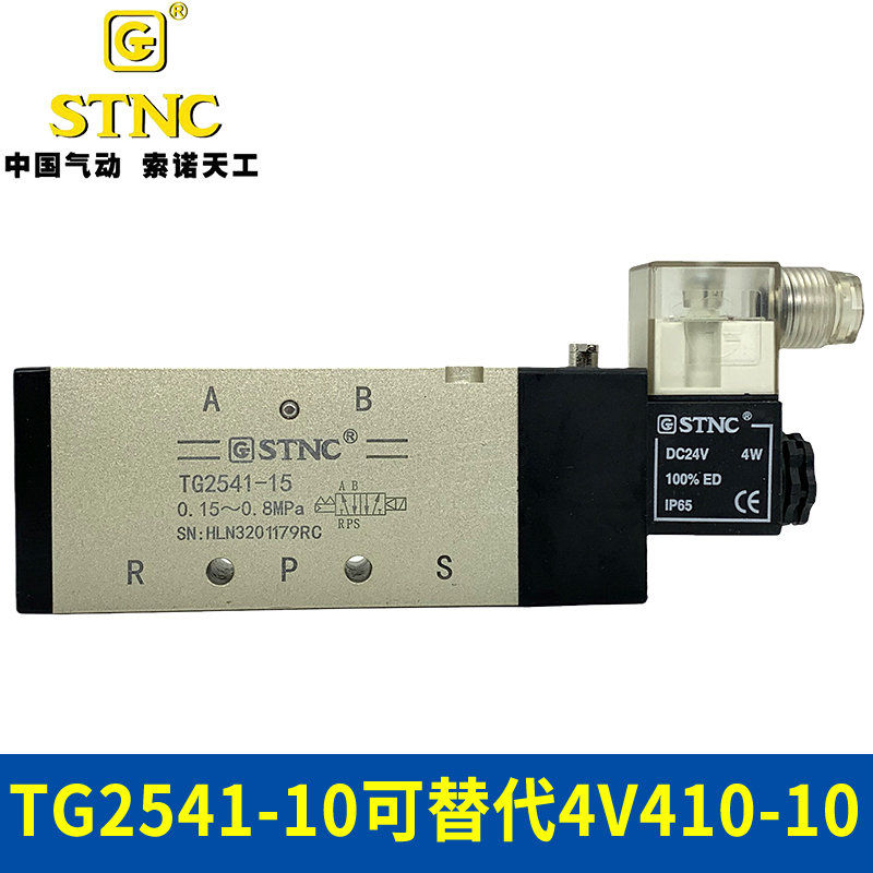 STNC索诺天工气动电磁阀TG2511-06/TG2521-08/TG2531-10TG2541-15-图2