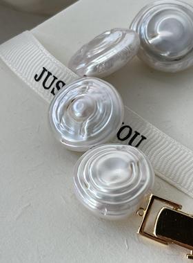 银镀金18K高级罗马假日手链小众