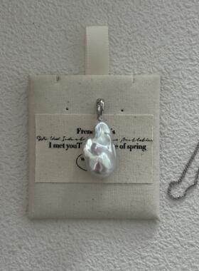 可拆卸大巴万能扣项链纯银长链女