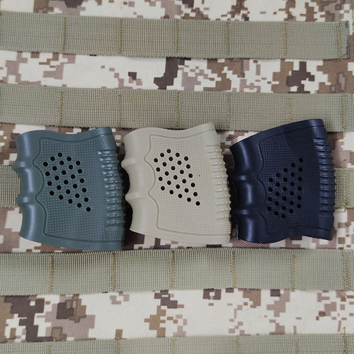 P320防滑套发射器后握把弹力软胶套通用玩具格洛克G17 P1 M9A1 M4 - 图2