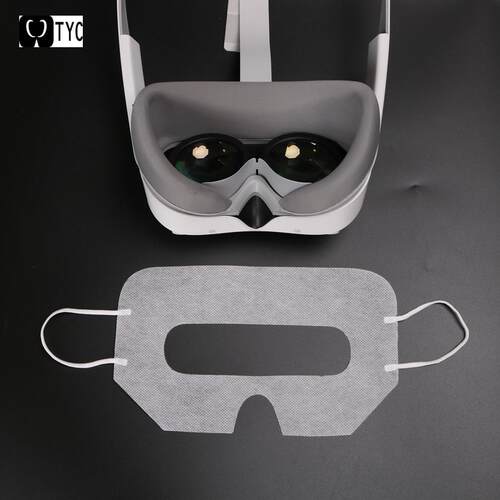 适用VisionPro Pico4 MetaQuest3s通用VR配件抽拉式袋装100片眼罩 - 图0