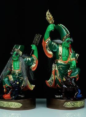 新款马来西亚大二爷伯七爷八爷神像金身黑白无常乩童佛像神明