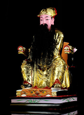 2025年12/16寸三山国王独山明山巾山三山神王公老爷树脂神像摆件