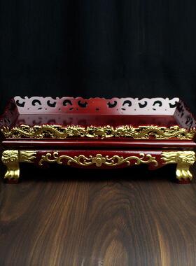 25年纯铜戒定真香三件套寺庙法会供佛香粉罐香道盅佛具供桌布香炉