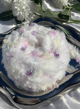 花簇|diy手编特色皮草线网红手混线毛线团ins风可编织