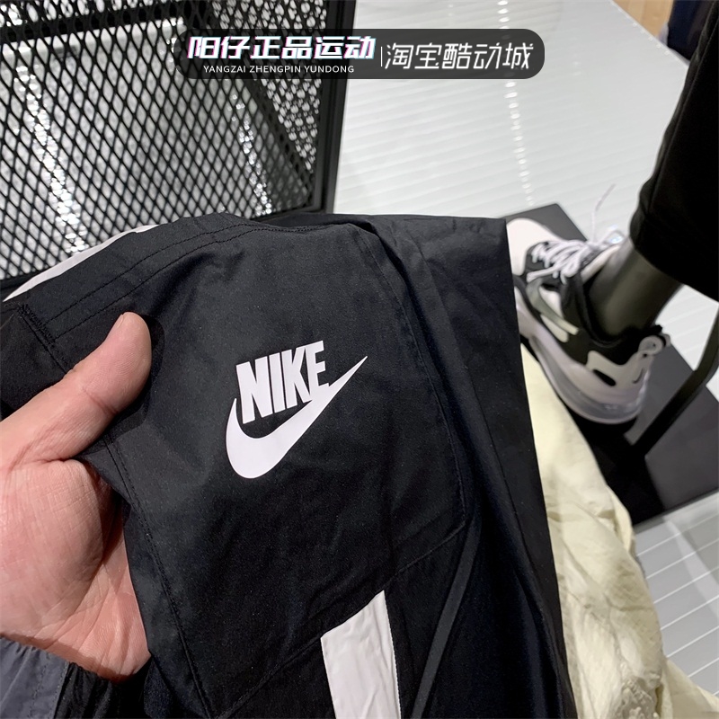 正品NIKE耐克裤子女子夏季运动裤休闲透气收口长裤 CJ7347-010 - 图2