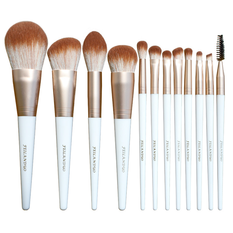 菲兰朵月光12支化妆刷套刷 散粉刷修容刷粉底刷 眼影晕染眼线唇刷,淘宝优惠券,粉丝福利购,淘宝优惠卷