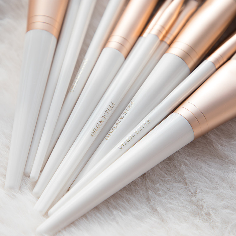 菲兰朵月光12支化妆刷套刷 散粉刷修容刷粉底刷 眼影晕染眼线唇刷,淘宝优惠券,粉丝福利购,淘宝优惠卷