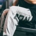 Global Beast Quần thể thao lỏng lẻo Đàn ông thẳng Kích thước lớn Cotton Thở cơ bắp Thể hình Anh em Quần thể dục - Quần thể thao quần chạy bộ Quần thể thao