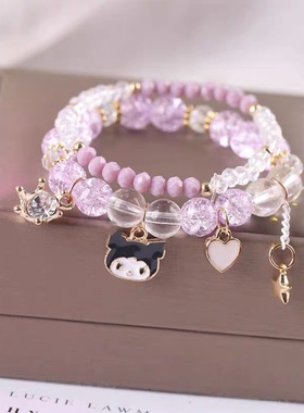 新款女童手链女可爱爆
