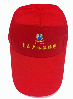 志愿者帽子定制印字logo活动广告鸭舌帽周年纪念工作义工定做帽子