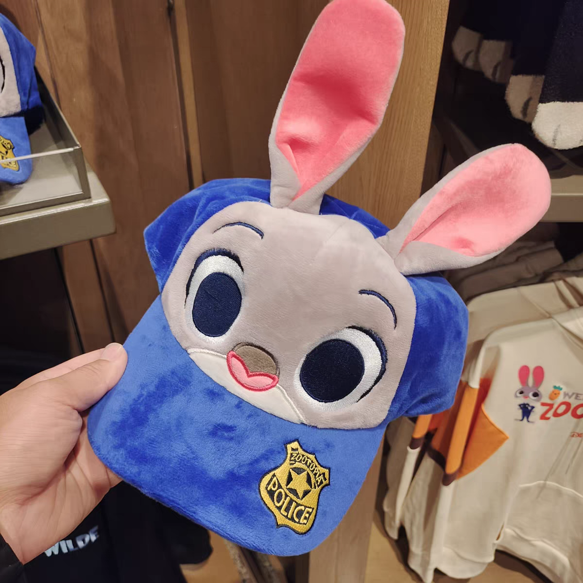 上海迪士尼租帽子朱迪尼克正品棒球帽子遮阳帽子鸭舌防晒帽租赁 - 图0