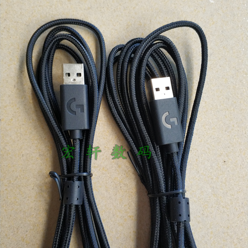 原装罗技MicroUSB数据线Gpro G933 G633S G933S耳机鼠标键盘尼龙伞绳编织数据线G903G935/G703狗屁王一代二代 - 图2