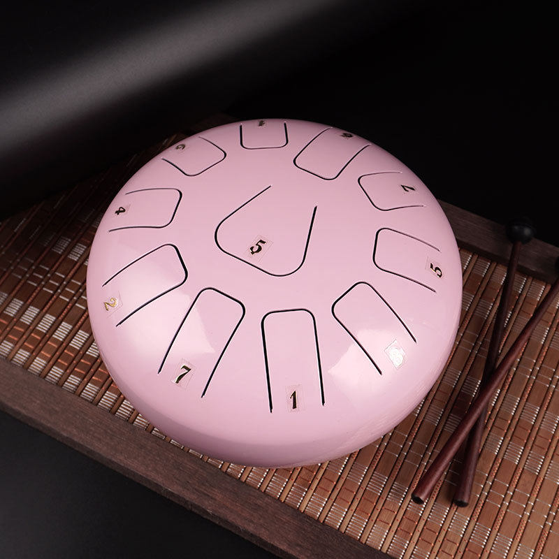 空灵鼓8寸11音方舌鼓钢舌鼓无忧鼓初学打击乐器源头工厂LOGO定制,淘宝优惠券,粉丝福利购,淘宝优惠卷