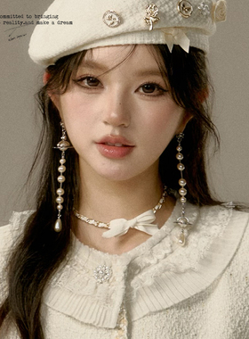 BBBLUE原创蝴蝶结项链