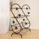 European iron shoe rack multi-layer flower rack simple living room storage shoe cabinet iron rack economical storage rack multi-working