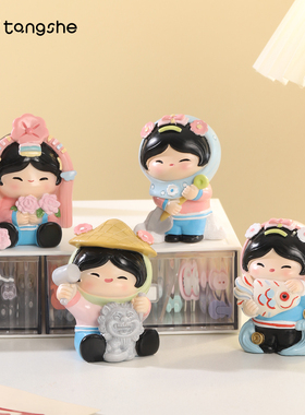 泉州文创惠安女摆件可爱Q版公仔