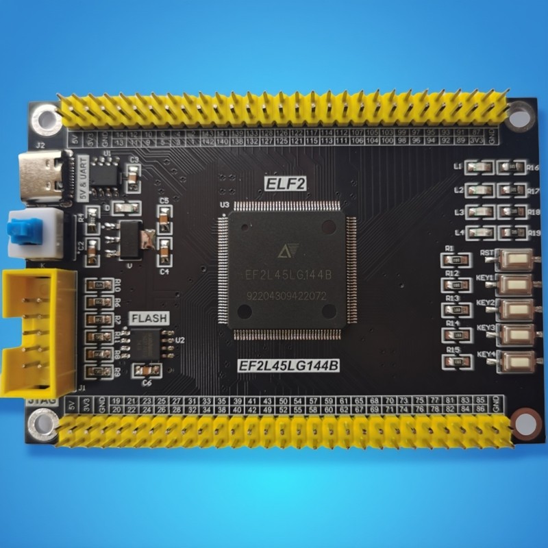 安路FPGA开发板 EF2L45LG144 核心板 国产FPGA开发板 替代EP4CE - 图0