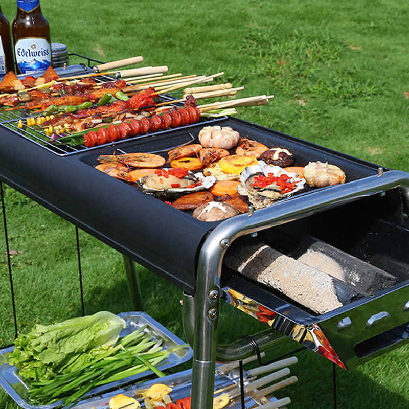 烧烤盘户外烧肉盘家用铁板不粘煎盘加厚大号搪瓷露营烧烤工具用品,淘宝优惠券,粉丝福利购,淘宝优惠卷