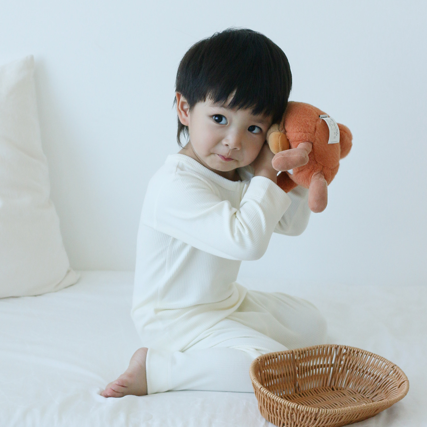 北欧风德绒加厚婴儿保暖裤子男女宝宝打底裤坑条弹力秋冬自发热,淘宝优惠券,粉丝福利购,淘宝优惠卷