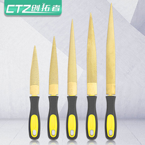 Woodworking Tool Hard Wood Filing Gold Filing Knife Grinding Tool Wood Bruising Coarse Teeth Rubbing Knife Thin Teeth Semicircle Wrong Woodworking