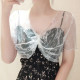 ສິ້ນ suspender ມີ shawl ແລະ blouse lace
