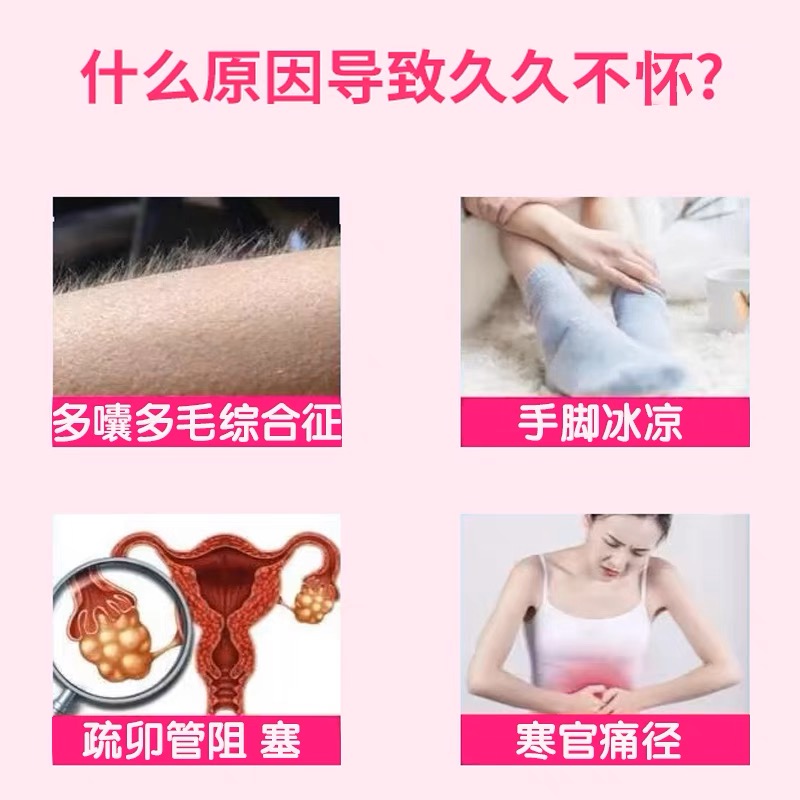 子宫内膜薄增厚调理月经卵巢保养备孕调理孕前吃女量少不调多囊膏 - 图1