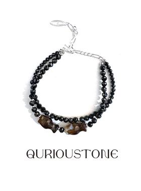 朱志鑫同款宝瓶红玛瑙925银手链