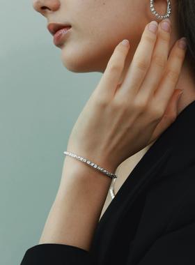 丁程鑫同款小众蛇骨925纯银手镯