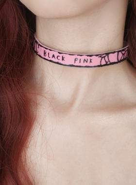 BLACKPINK应援穿搭choker项链