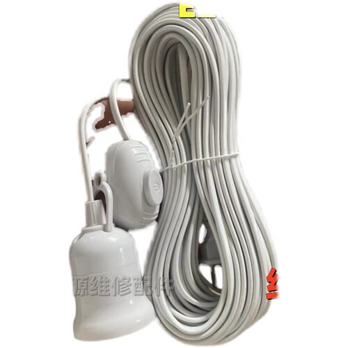 家用E27螺口灯头线插座LED节能电灯泡吊悬挂式灯座线带开关插头线 - 图3