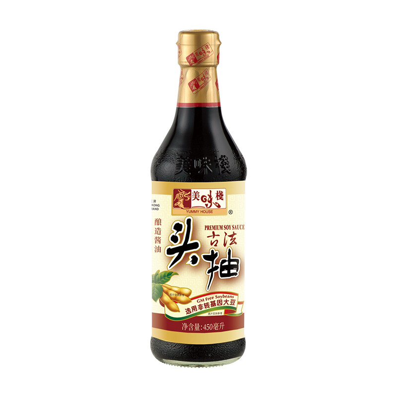 美味栈古法优质酿造头抽海鲜烹饪提鲜调味酱油镇店之宝即食酱调料-图3