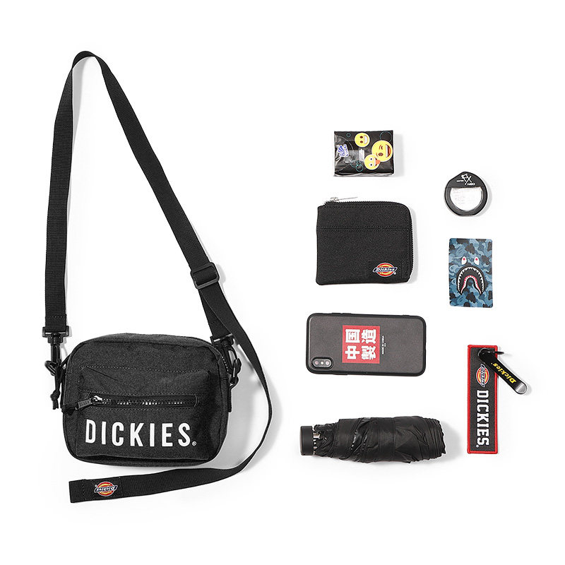 dickies潮牌学生简约ins斜挎包 esqueleto男士包袋