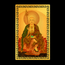 Tibetan gold card on the opposite side of Zanganang No great willing to hide king like gold card metal card Pyeonganka