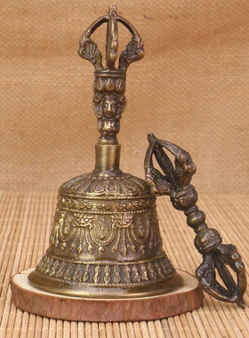 瑞祥纯铜金刚杵手摇铃