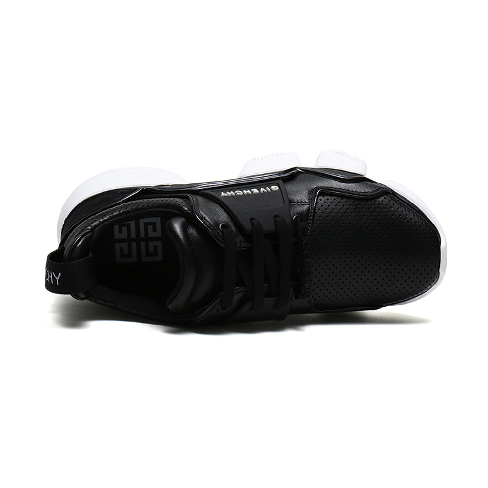 givenchy /纪梵希黑色皮质拼接logo 魅力惠折扣直营时尚休闲鞋