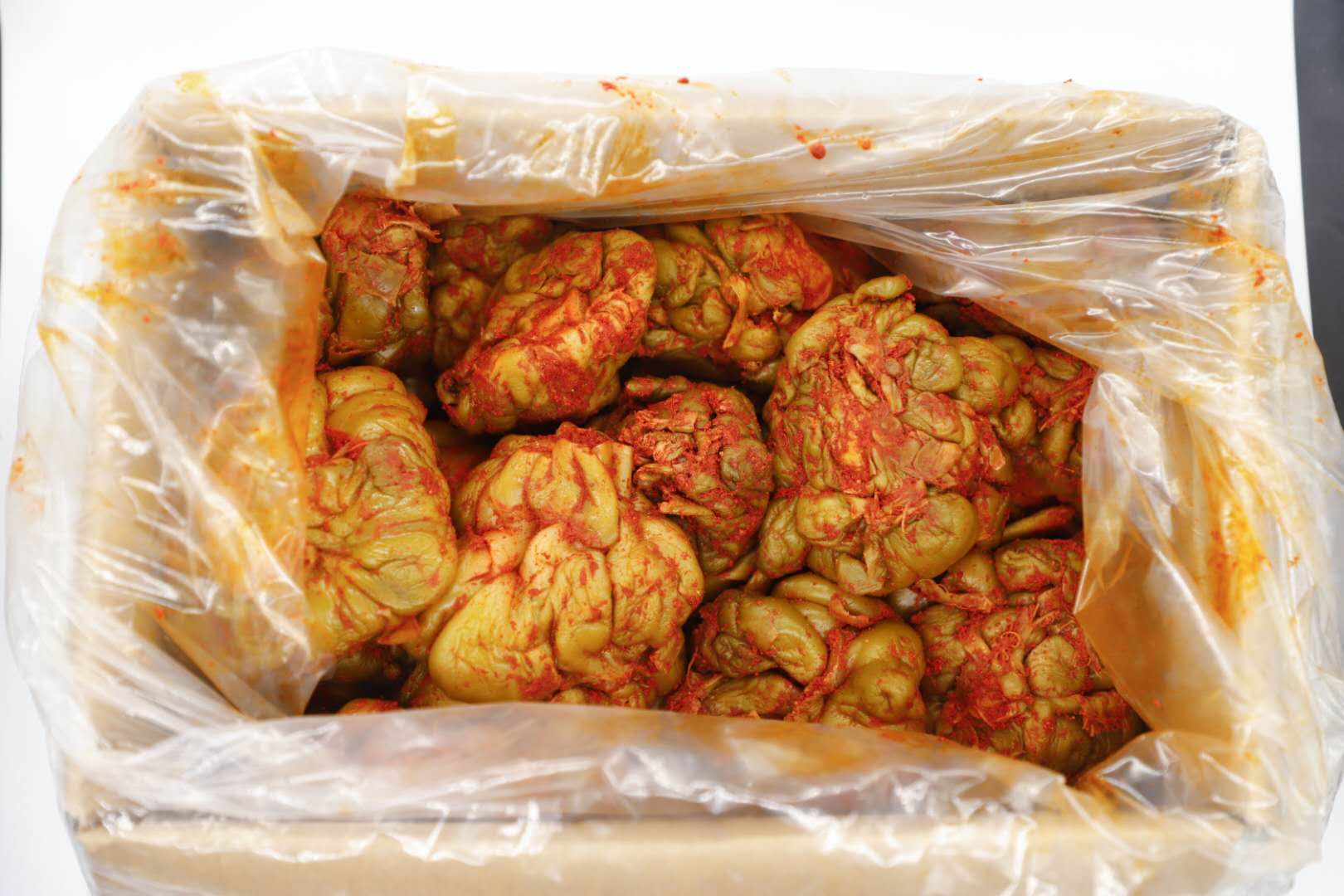 重庆涪陵农家特产脱水五香风干榨菜头5斤疙瘩圆形全形榨菜酱菜 - 图3