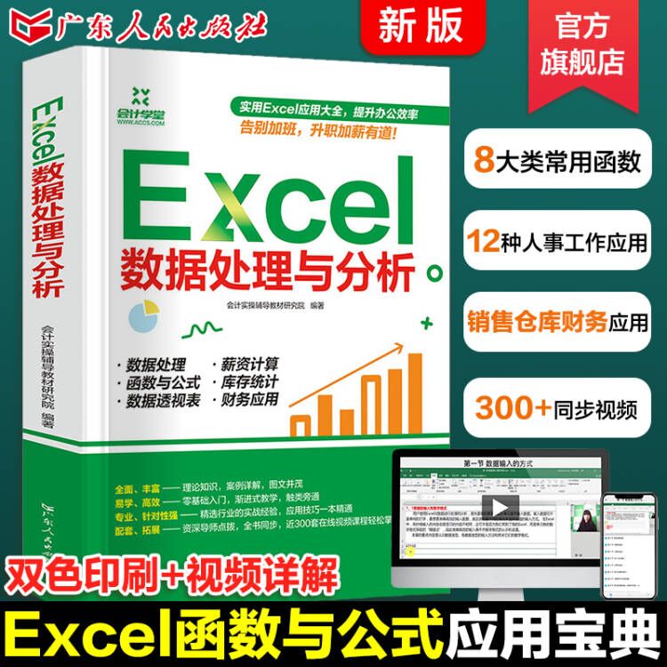 excel函数与公式应用大全 Excel数据处理与分析入门到精通 电脑办公软件教程书电子表格制作wordexcel ppt wps office应用视频书籍