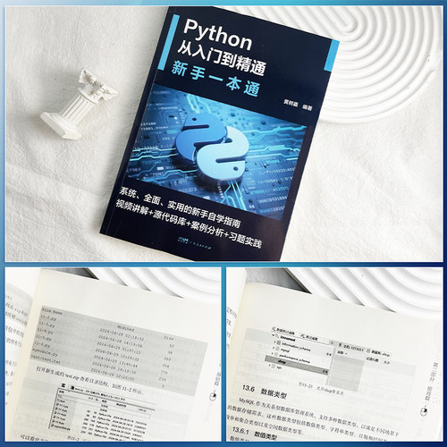 2025新·视频讲解】Python从入门到精通新手一本通实战指南初学自学源代码库习题实践案例分析编程入门语言与程序设计算机应用书籍 - 图2