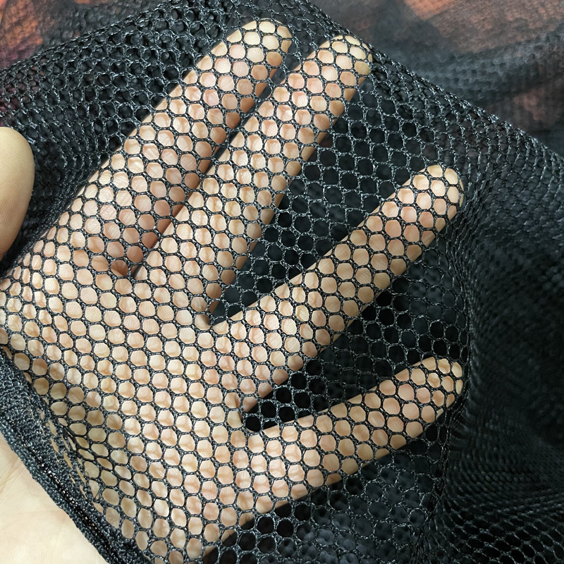 定制黑色尼龙网布无结网片渔网网衣抬网拉网养鱼网箱鱼苗养殖专用 - 图0