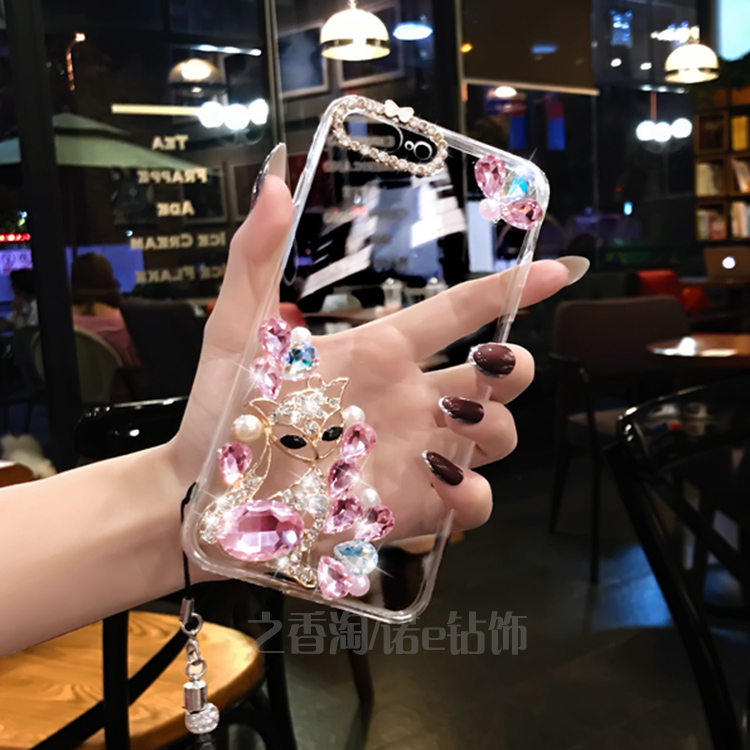 iphone11手机壳12女款苹果11pro水钻透明12mini系列硅胶轻薄软壳 - 图3