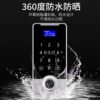 Waterproof fingerprint access control machine applet bluetooth unlocking