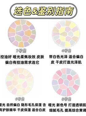 抹茶正品日本采购e大饼小样雅莉格丝欢颜蜜粉饼1号8号定妆持久