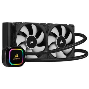 美商海盗船iCUE H100i RGB PRO XT一体式CPU水冷散热器电脑台式机