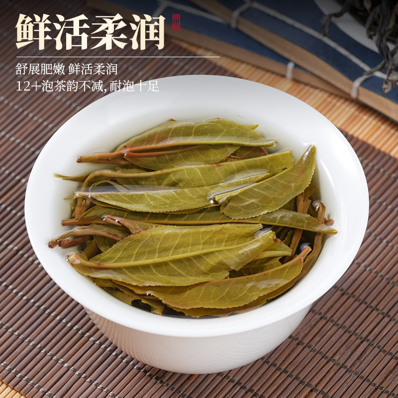 买1斤送1斤景迈翁基老树茶普洱茶生茶散茶 普洱生茶 生普云南茶叶 - 图2