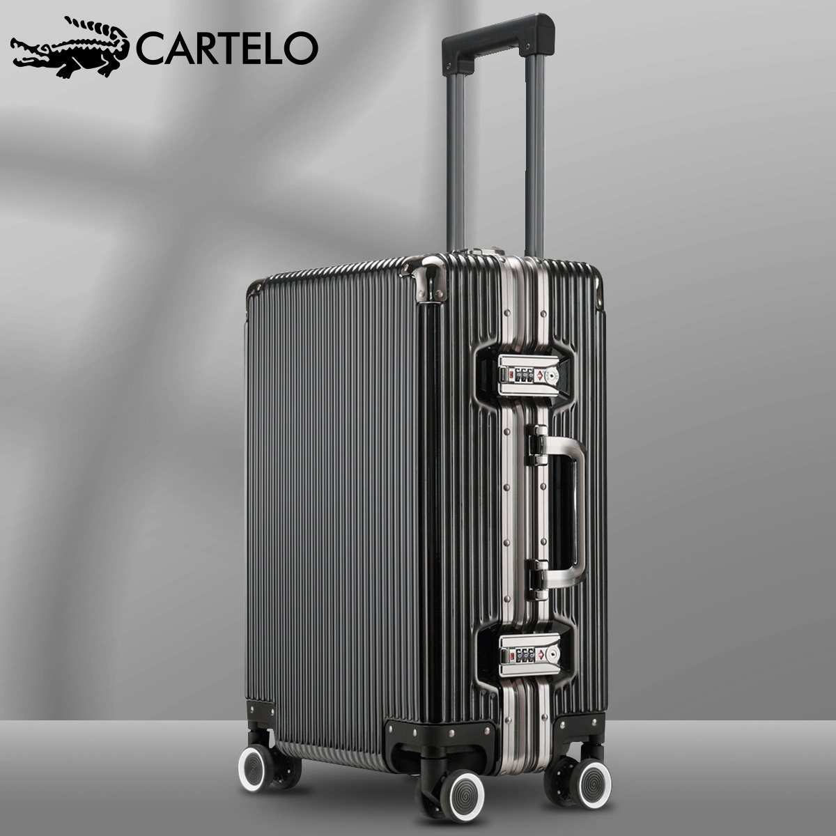 大容量男女小型20寸24密码拉杆箱 cartelo米立方旅行箱