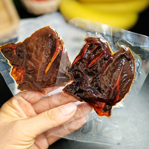 洪伟蜜汁牛肉腱子肉温州特产湖岭牛肉干真空独立小包装零食礼盒装 - 图2